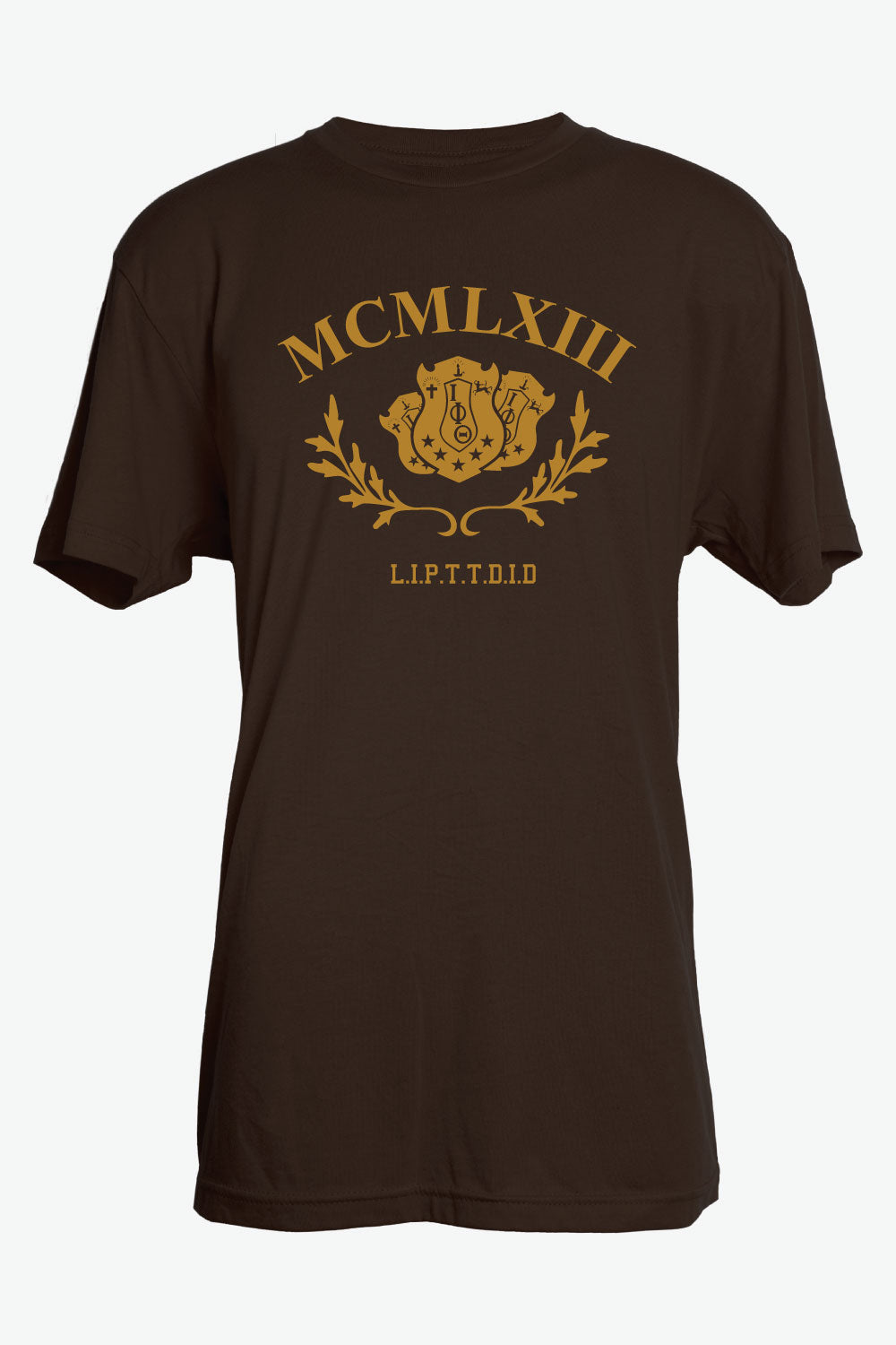 Roman 1963 Crest Brown T-Shirt