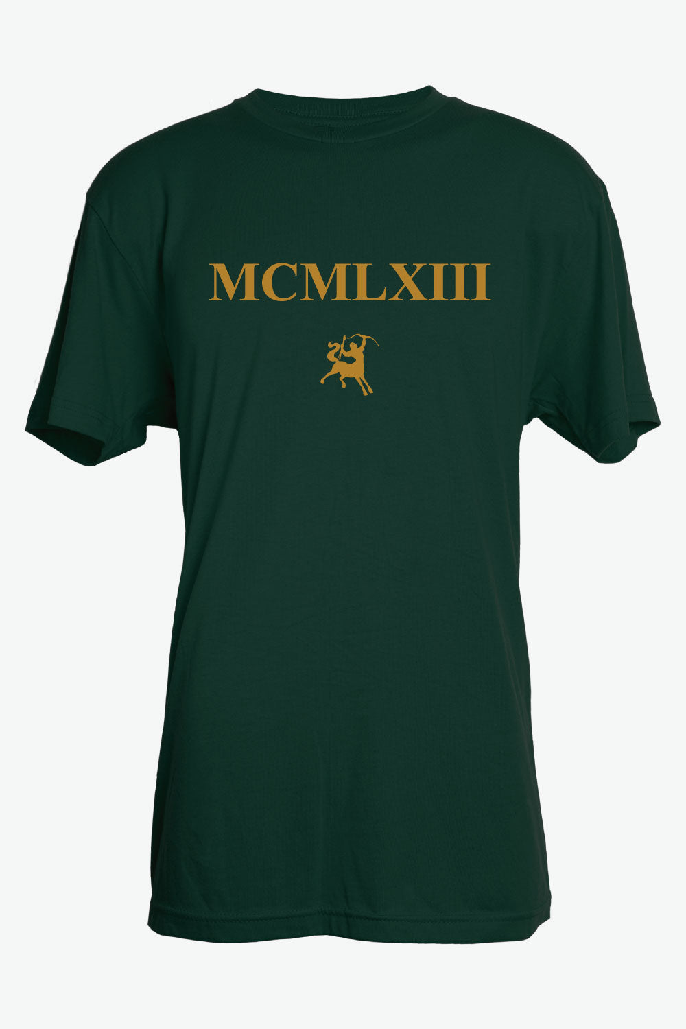 Roman Numerals Green T-Shirt