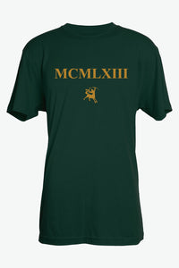 Roman Numerals Green T-Shirt